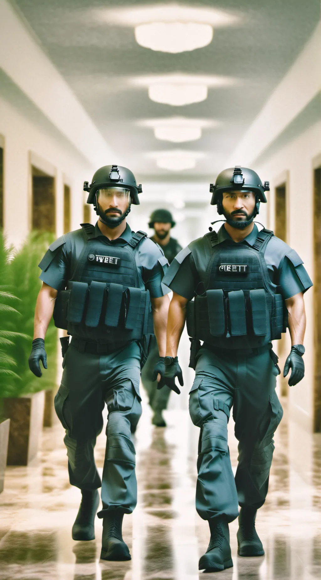 ai character: SWAT background