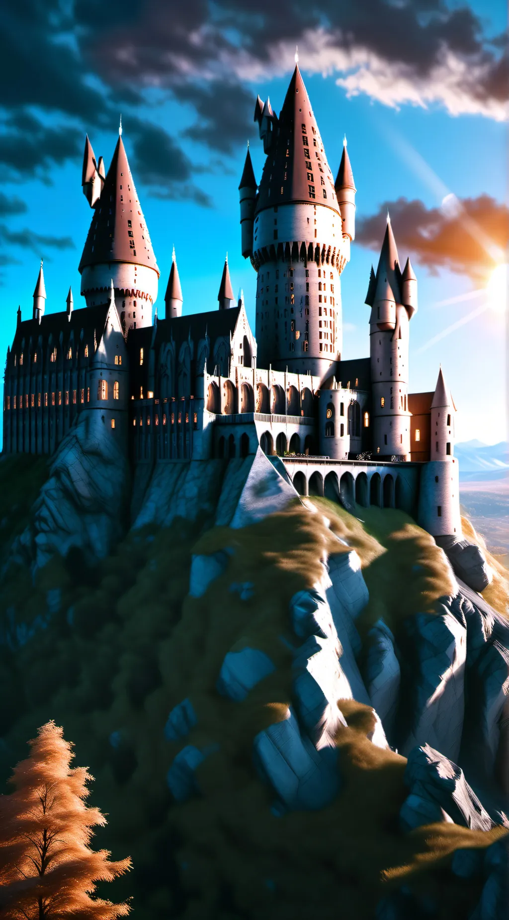 ai character: Hogwarts GC  background