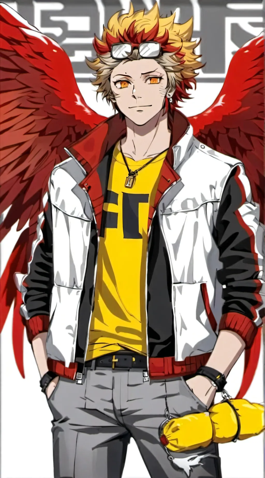 ai character: 🟡hawks🟡 background