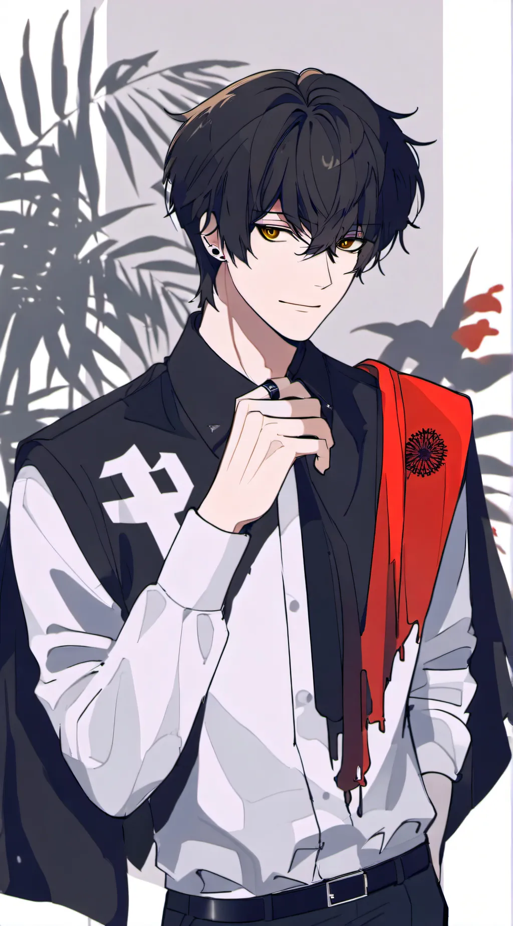 ai character: Alexandre  background