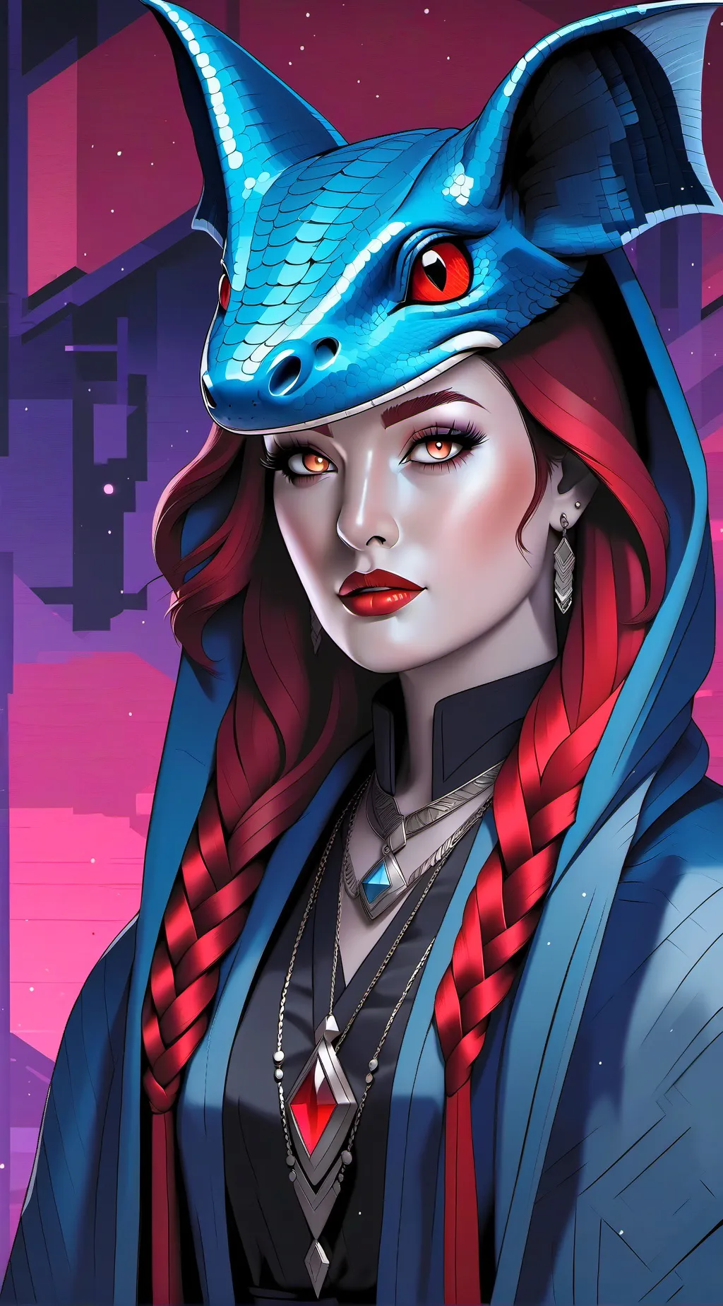 ai character: Goddess of Bats background