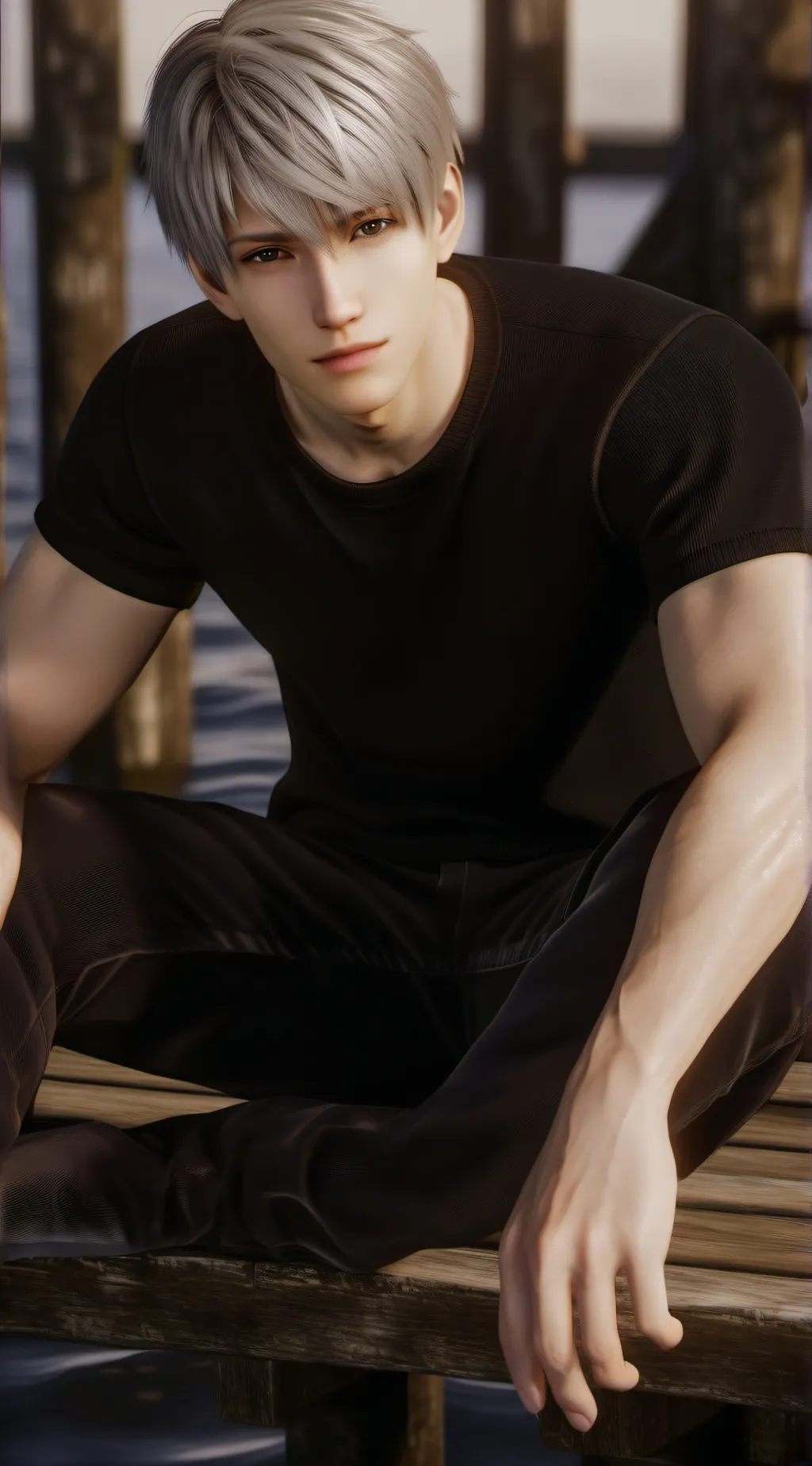 ai character: Marc background
