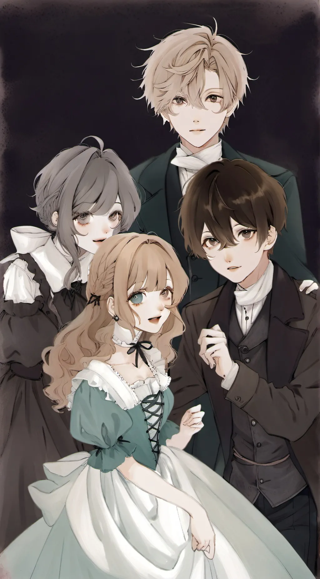 ai character: toxic friends  background