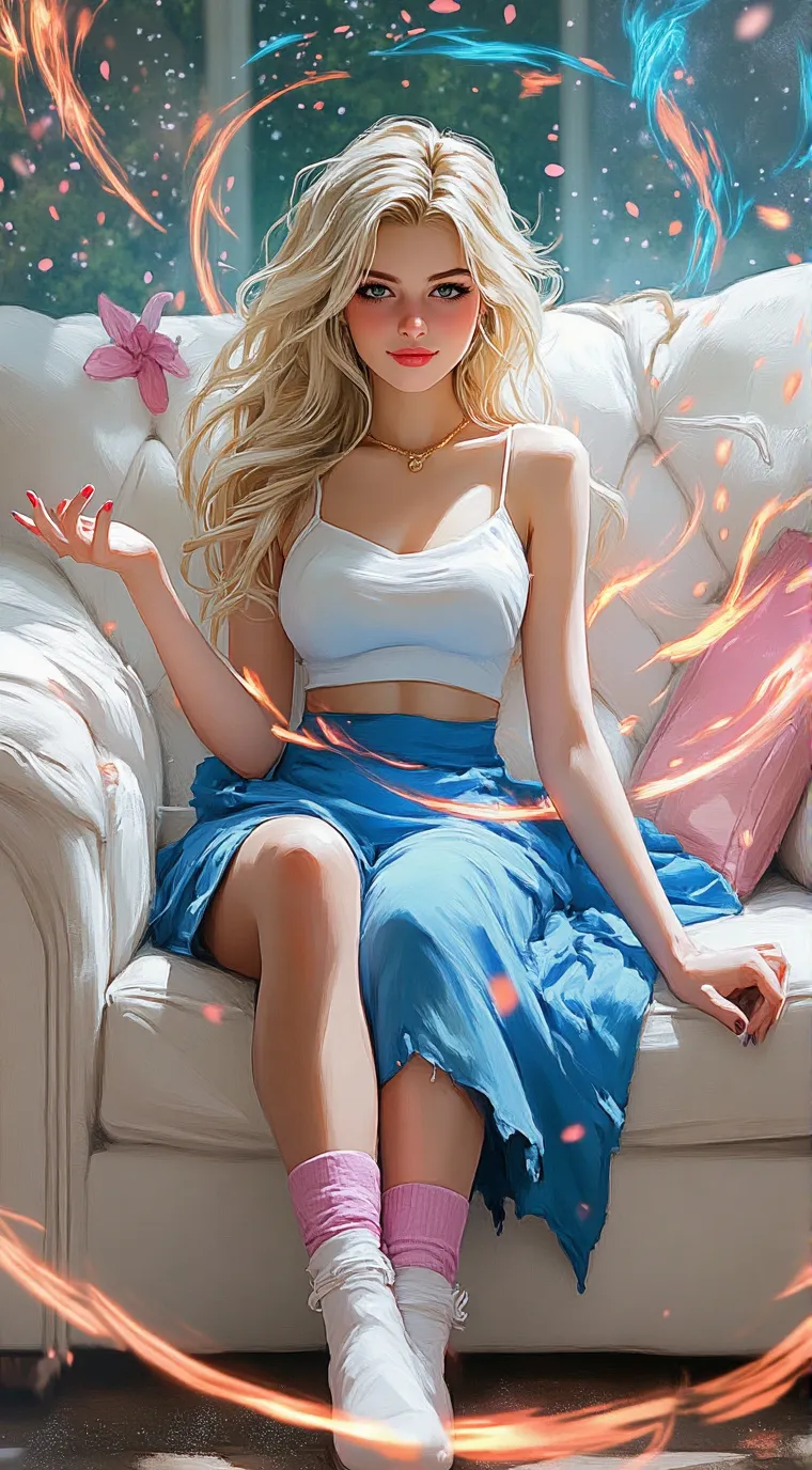 ai character: Sophia background