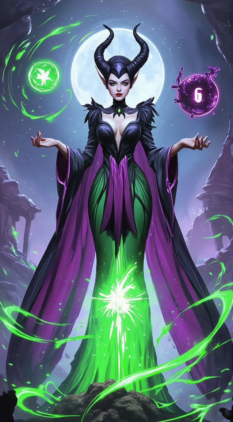 ai character: Disney villains 7 background