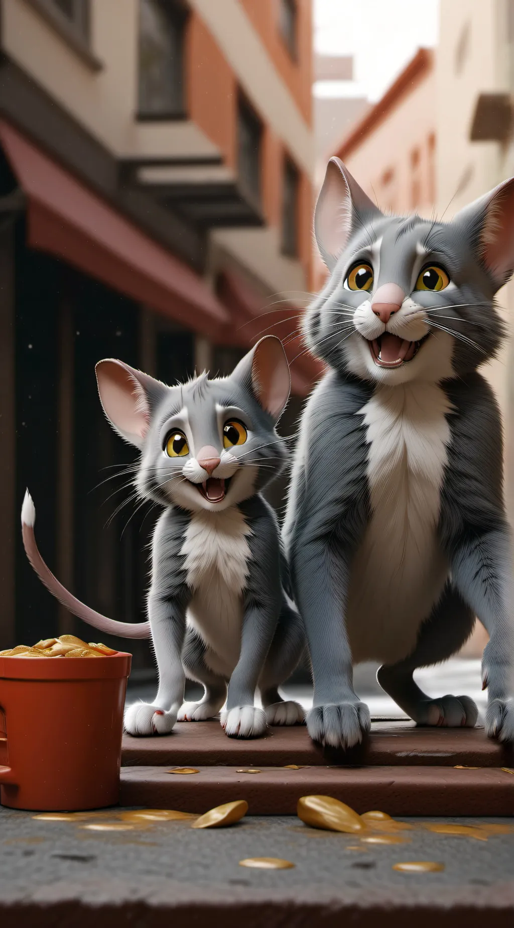 ai character: Tom and Jerry background