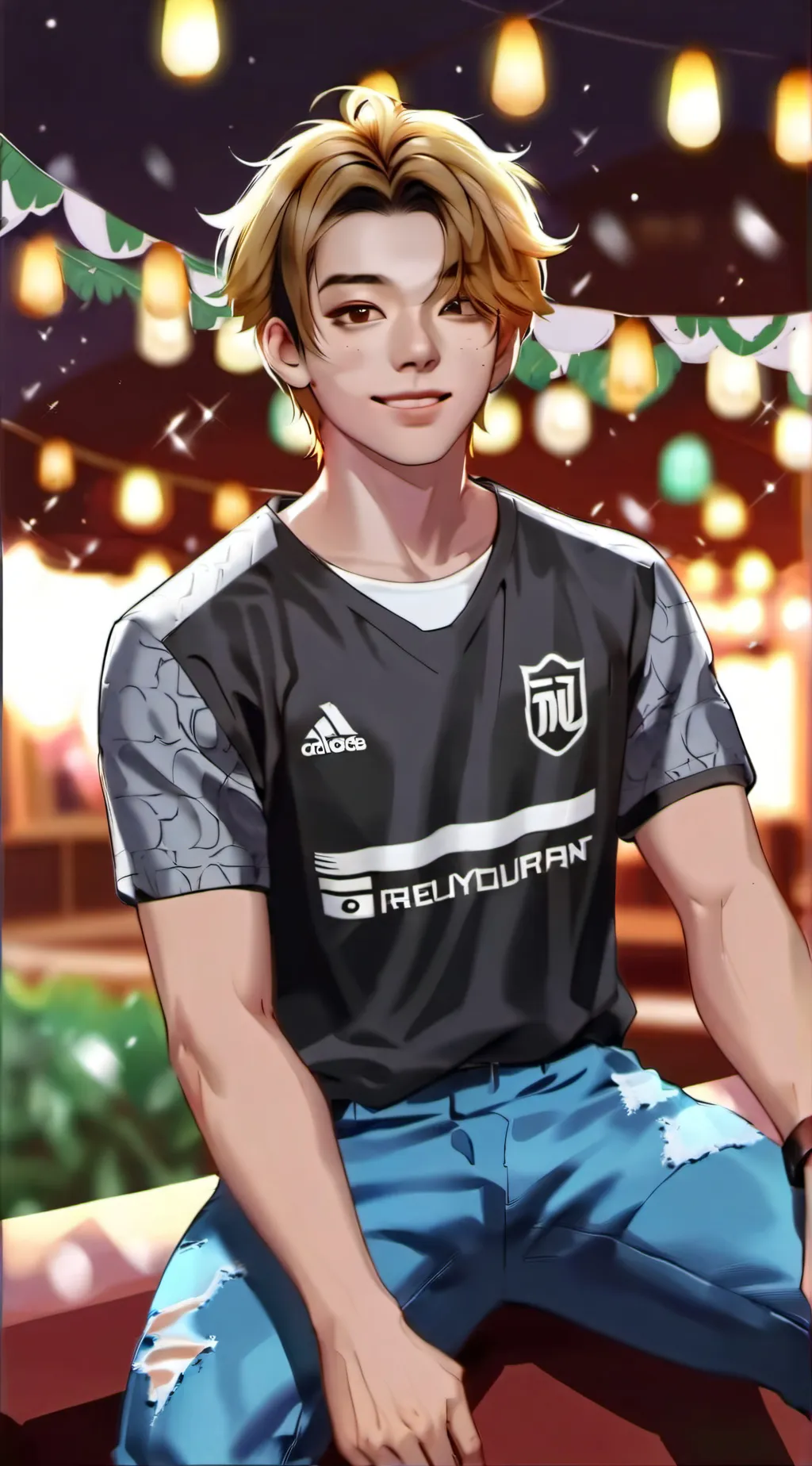 ai character: Han Jisung background