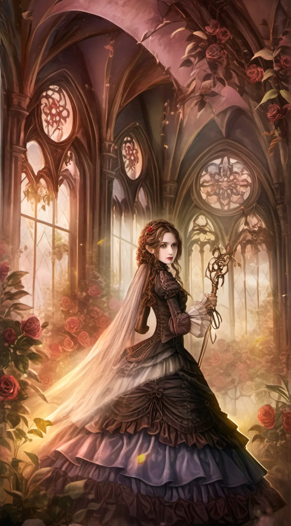 ai character: leah background