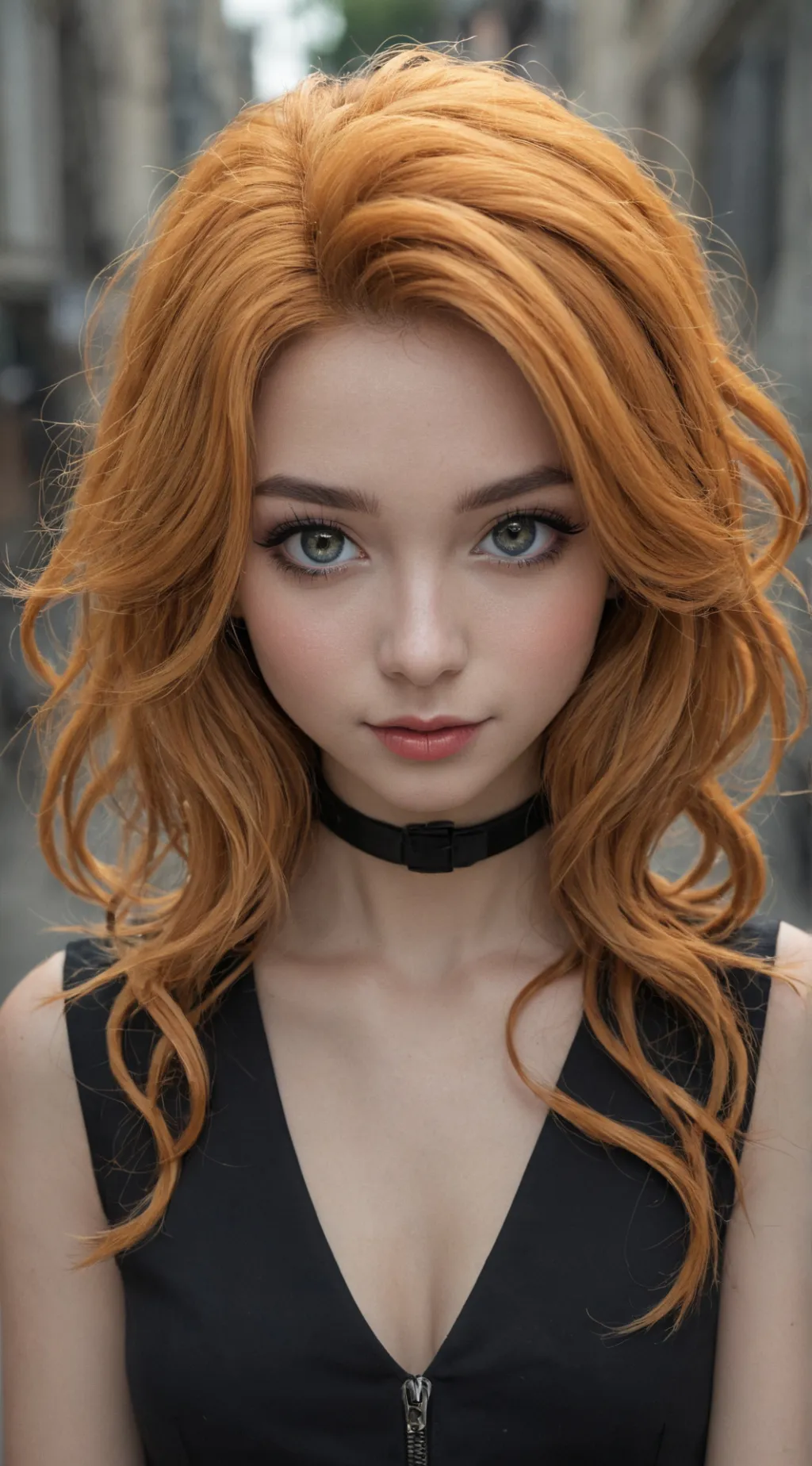 ai character: Scarlet background