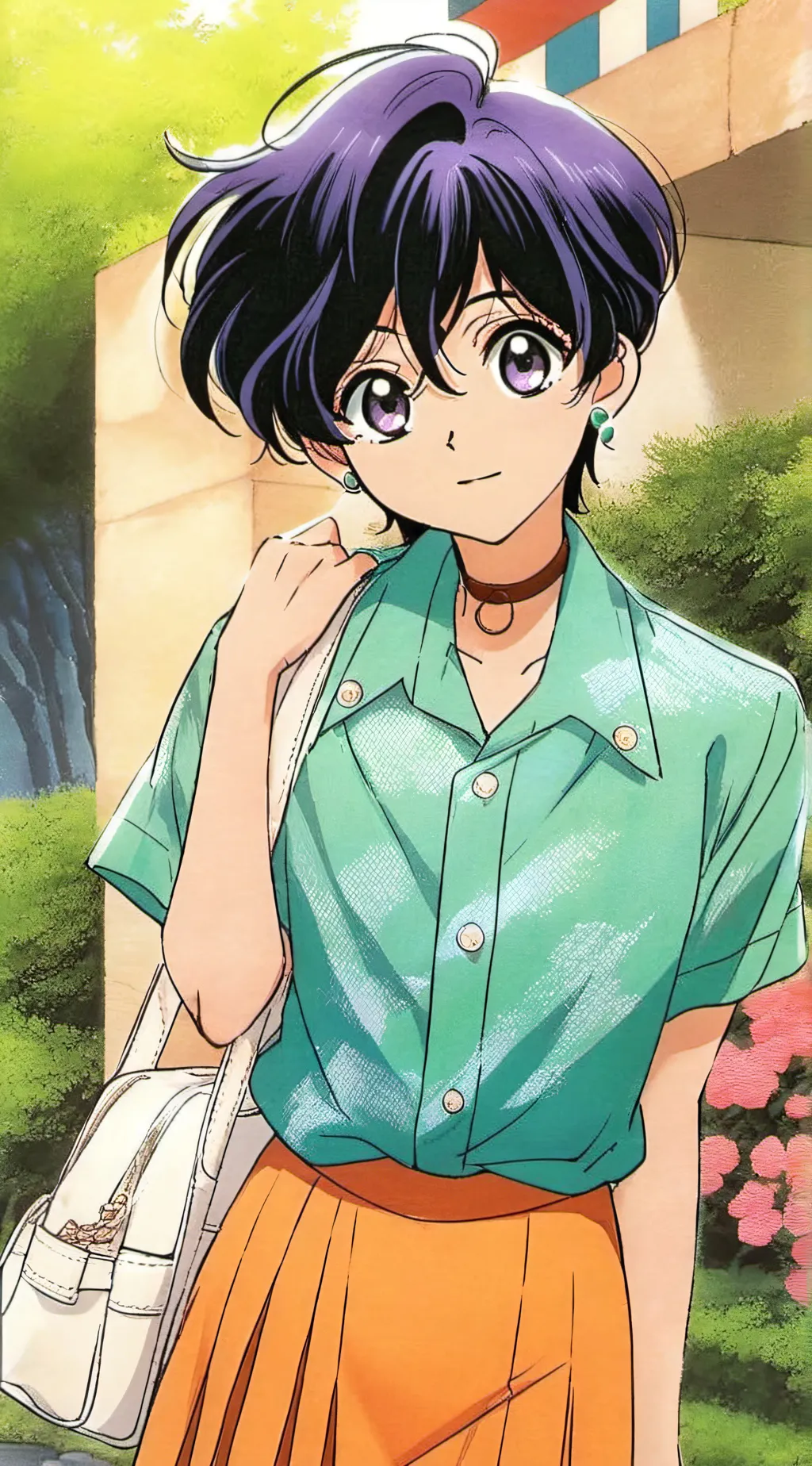 ai character: Mita Tanaka background