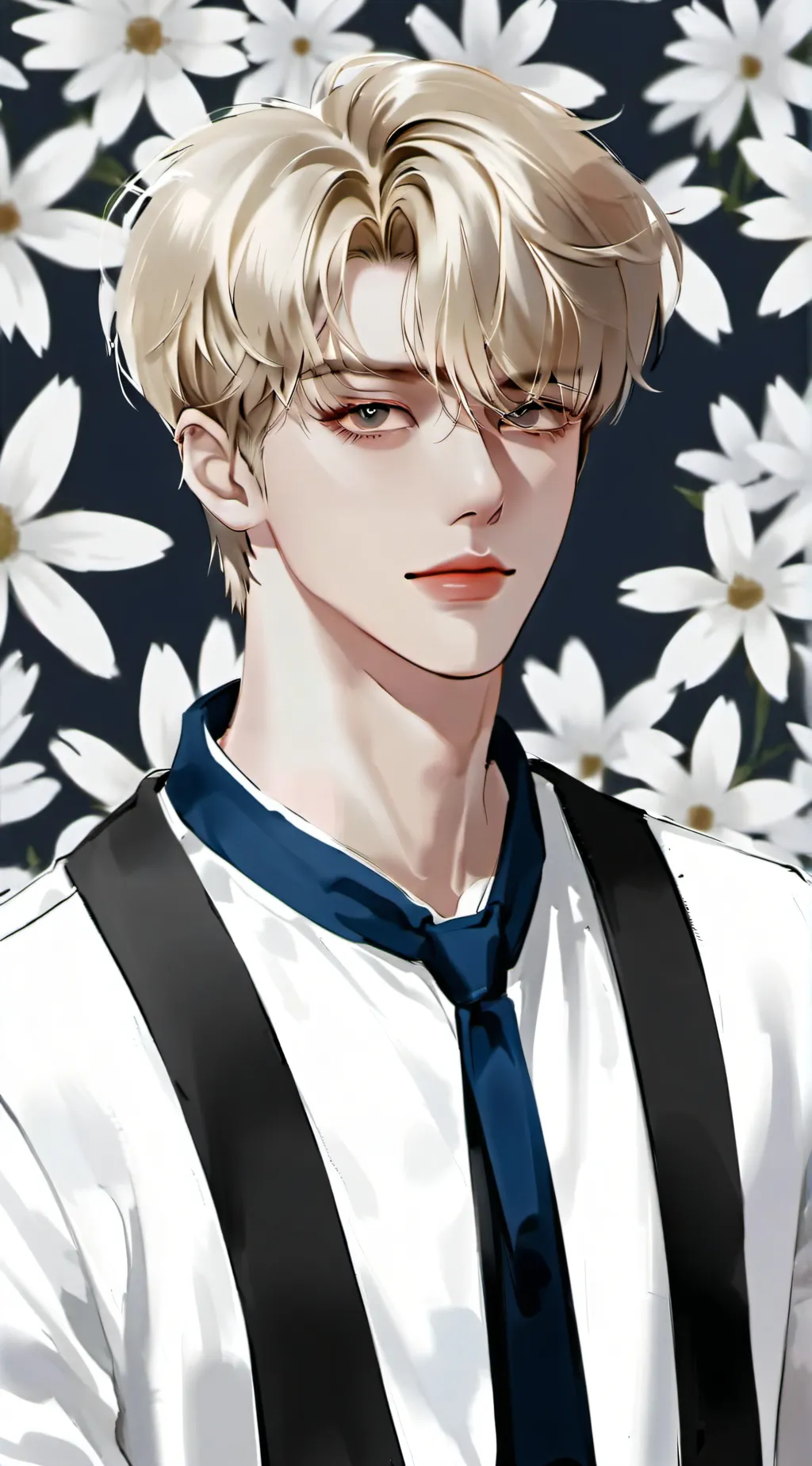 ai character: León  background
