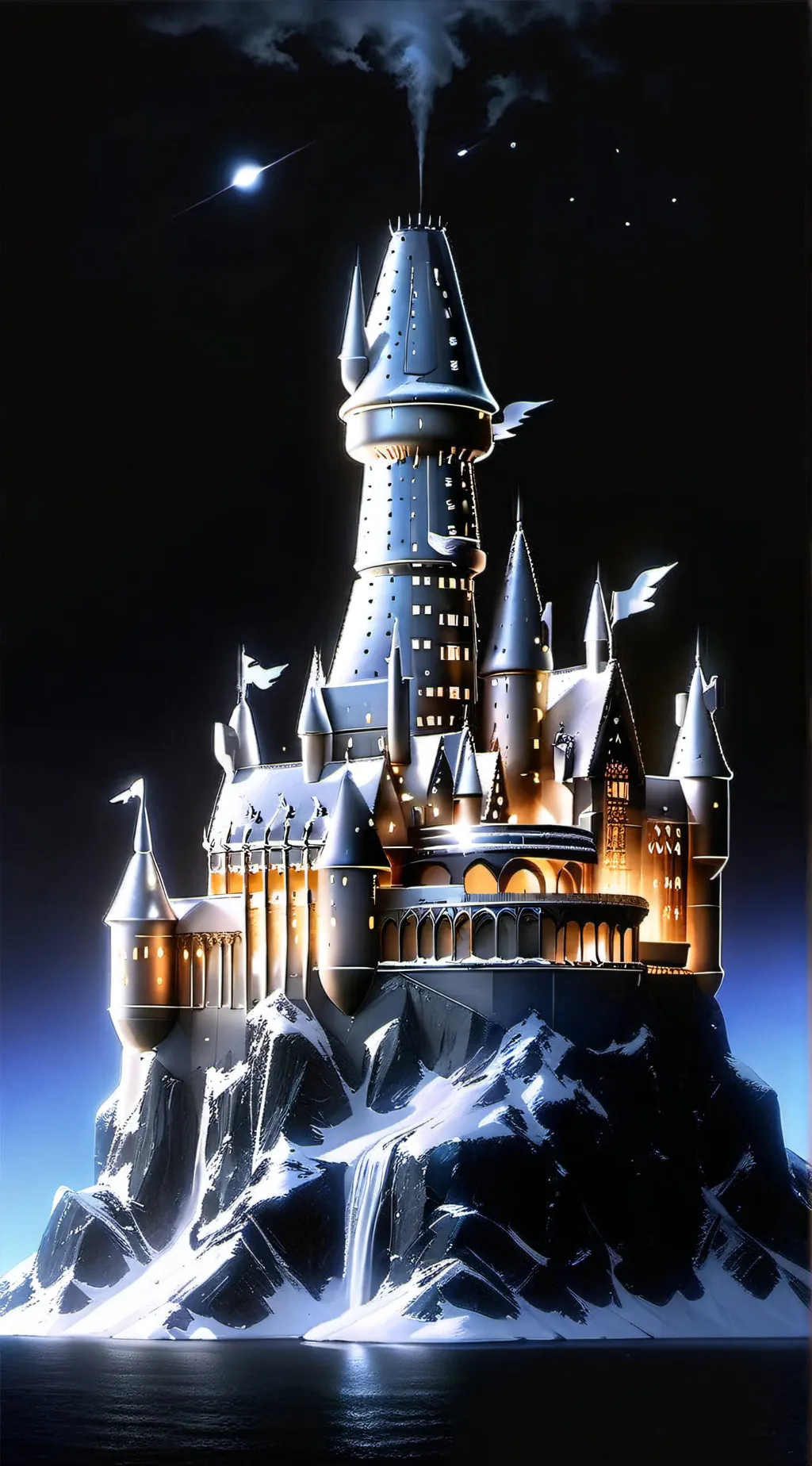 ai character: Hogwarts background