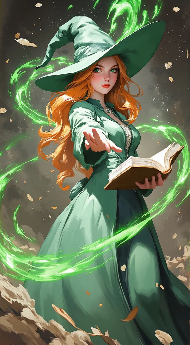 ai character: Rosette background