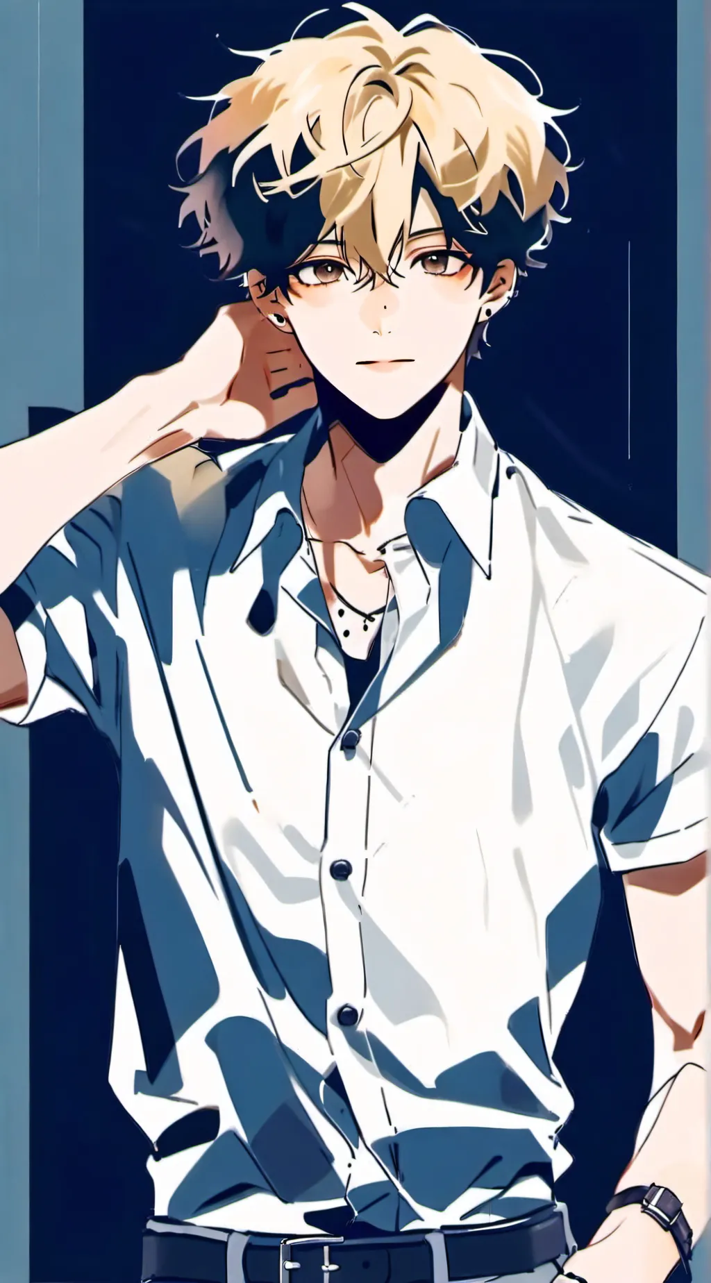 ai character: 汶澈 background