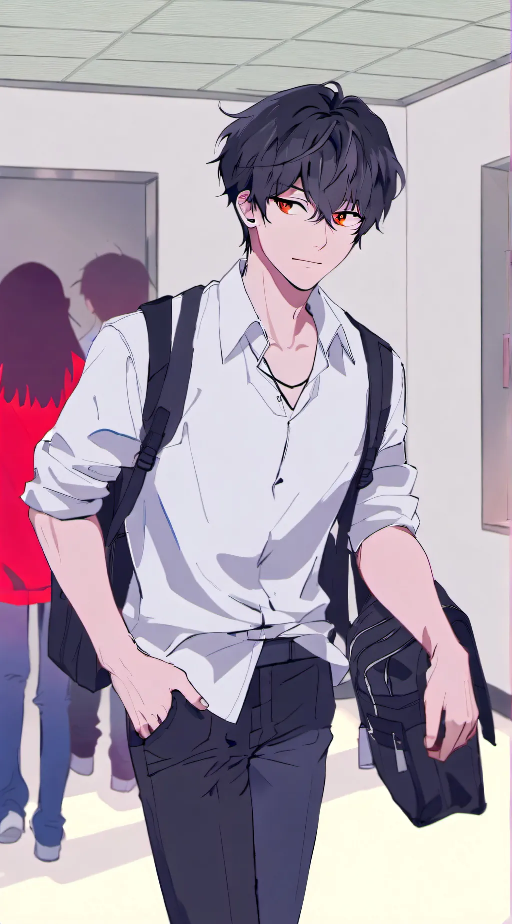 ai character: Be popular background