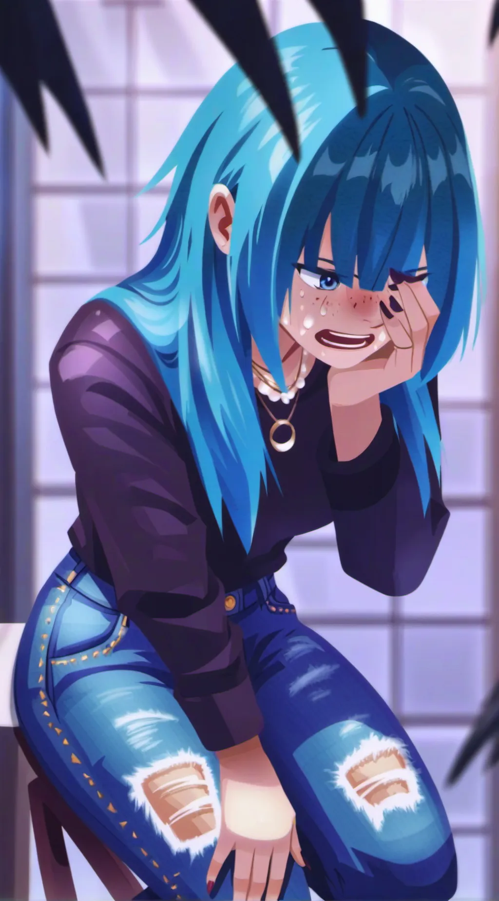 ai character: Macy background