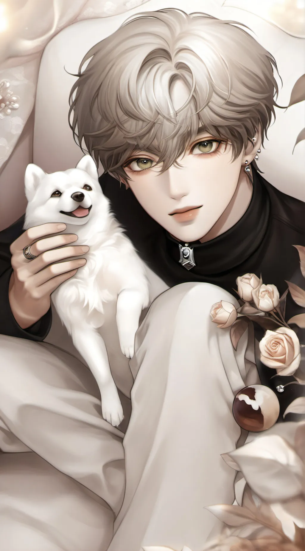ai character: Lucas  background