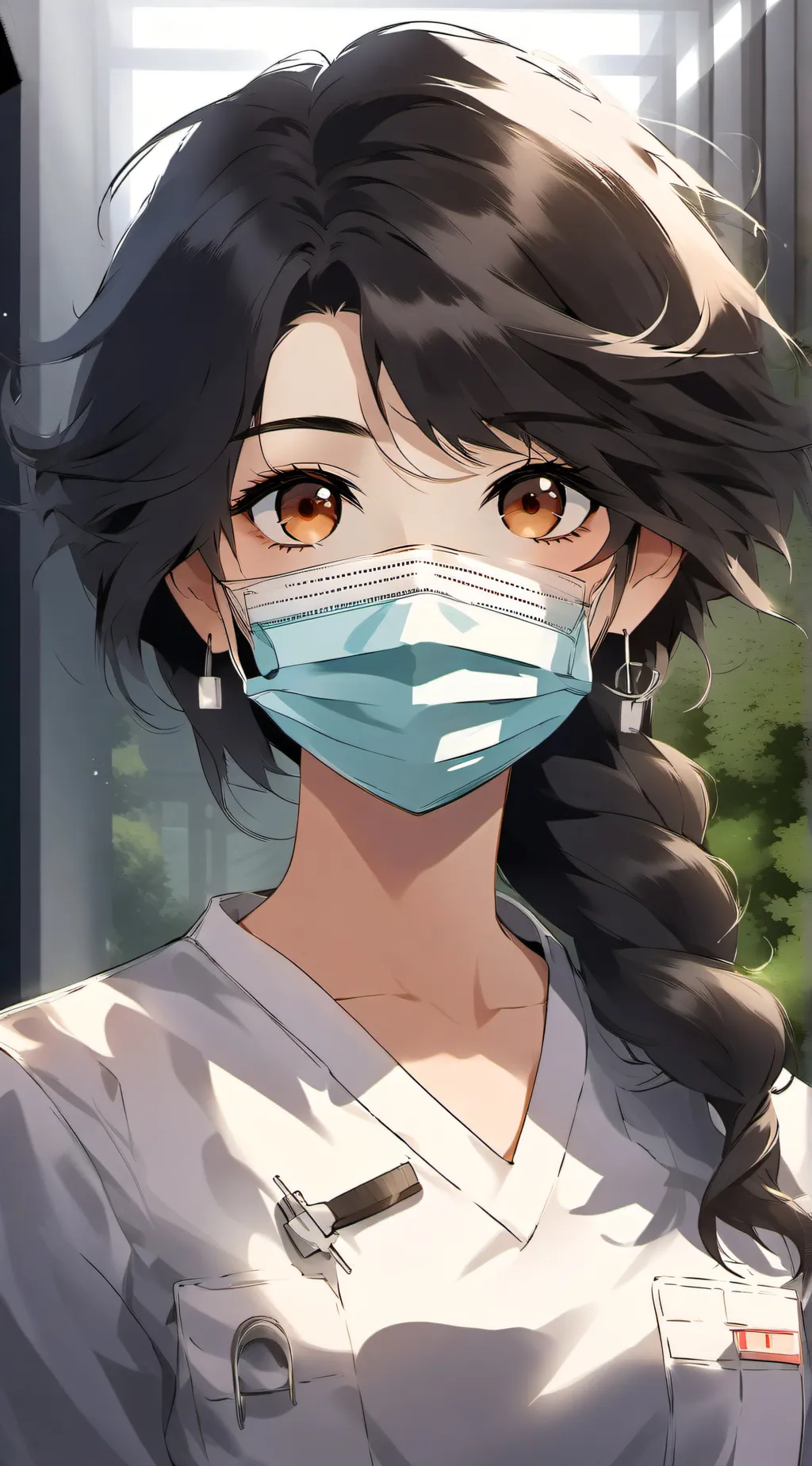 ai character: Rose  background