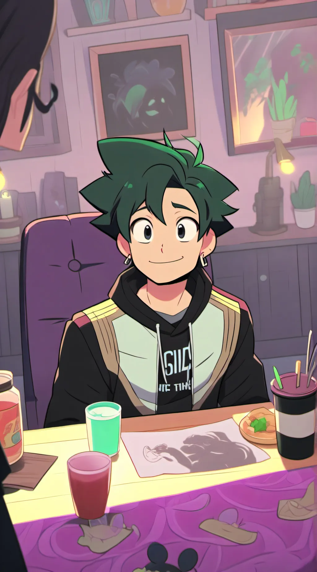 ai character: part 2 of mha  background