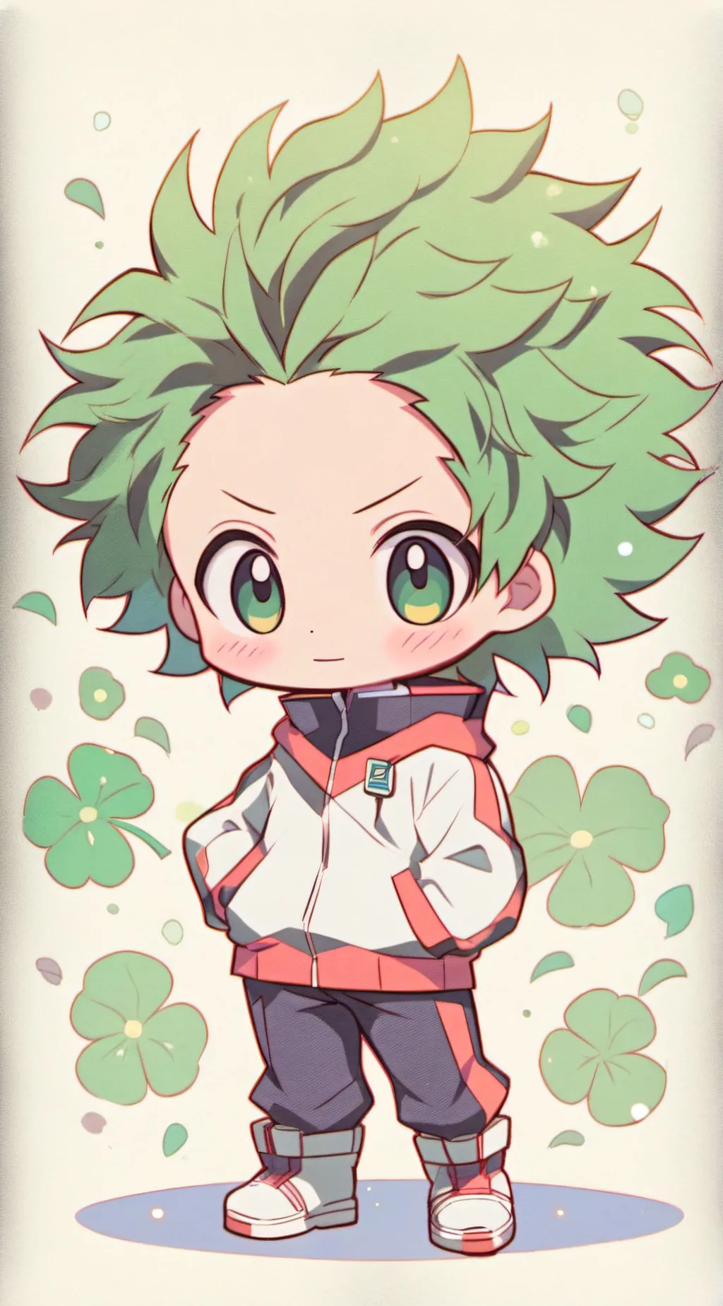 ai character: Deku(2) background