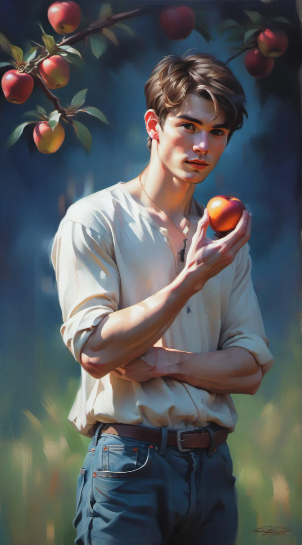 ai character: Noah Brown  background
