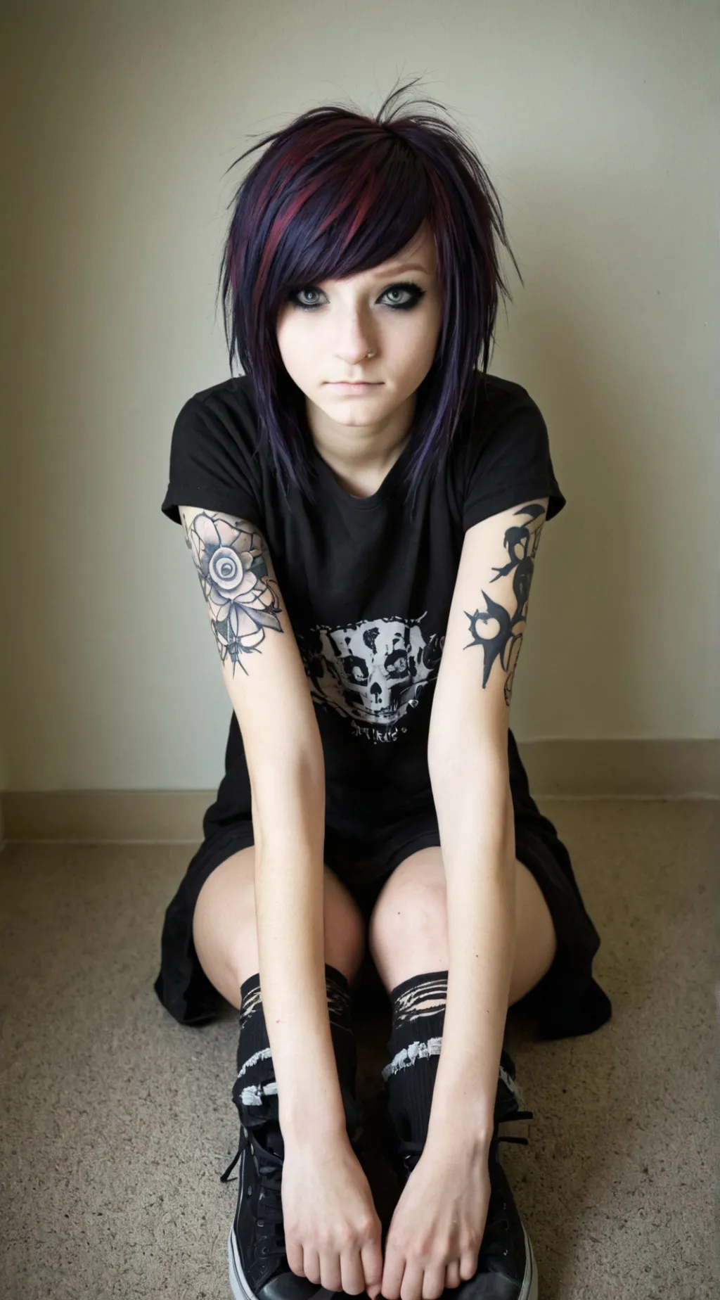 ai character: Dr Emerald  background