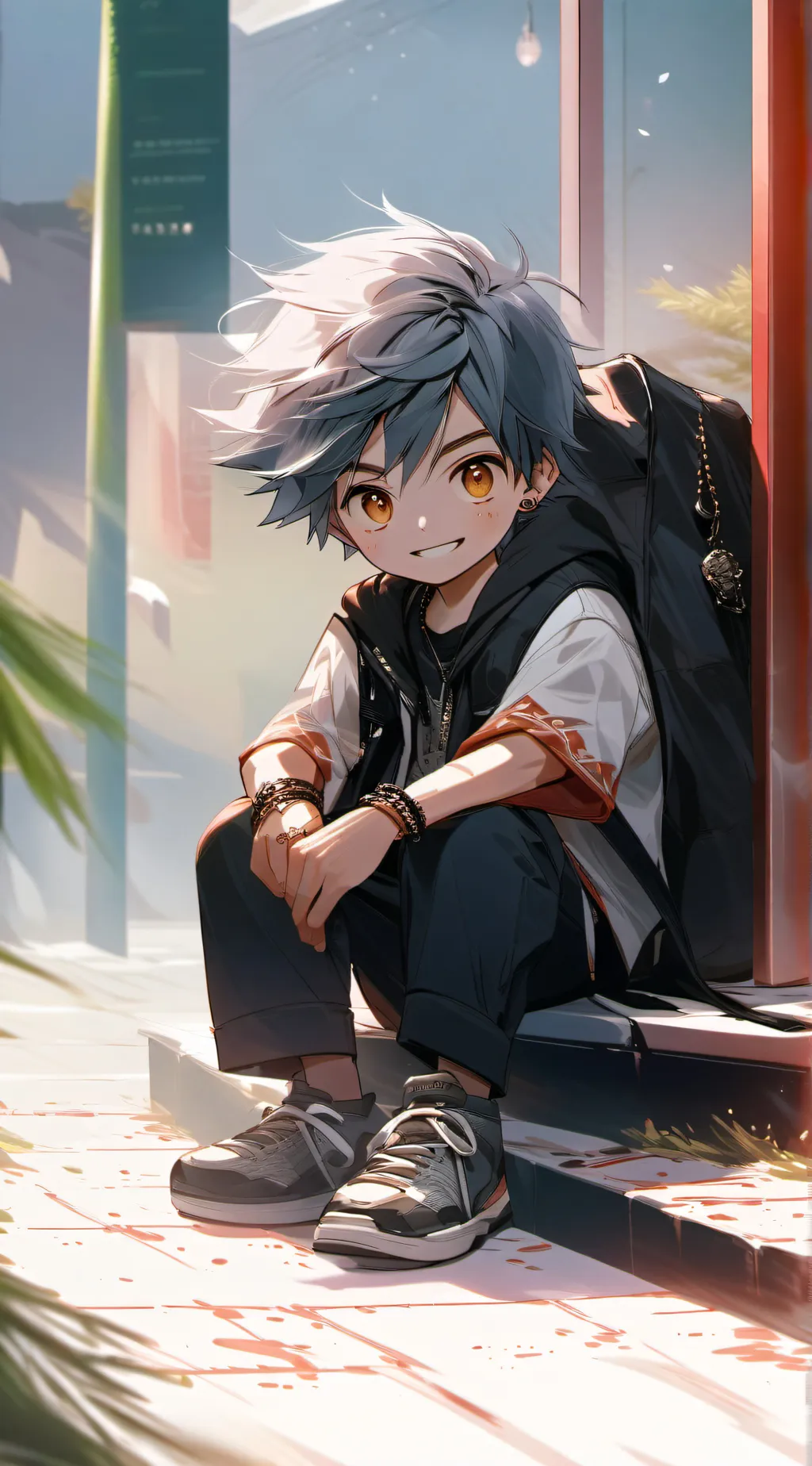 ai character: Alex background