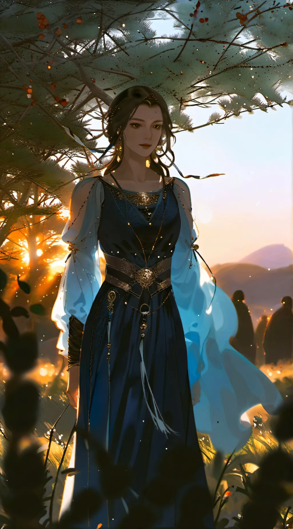 ai character: Grace background