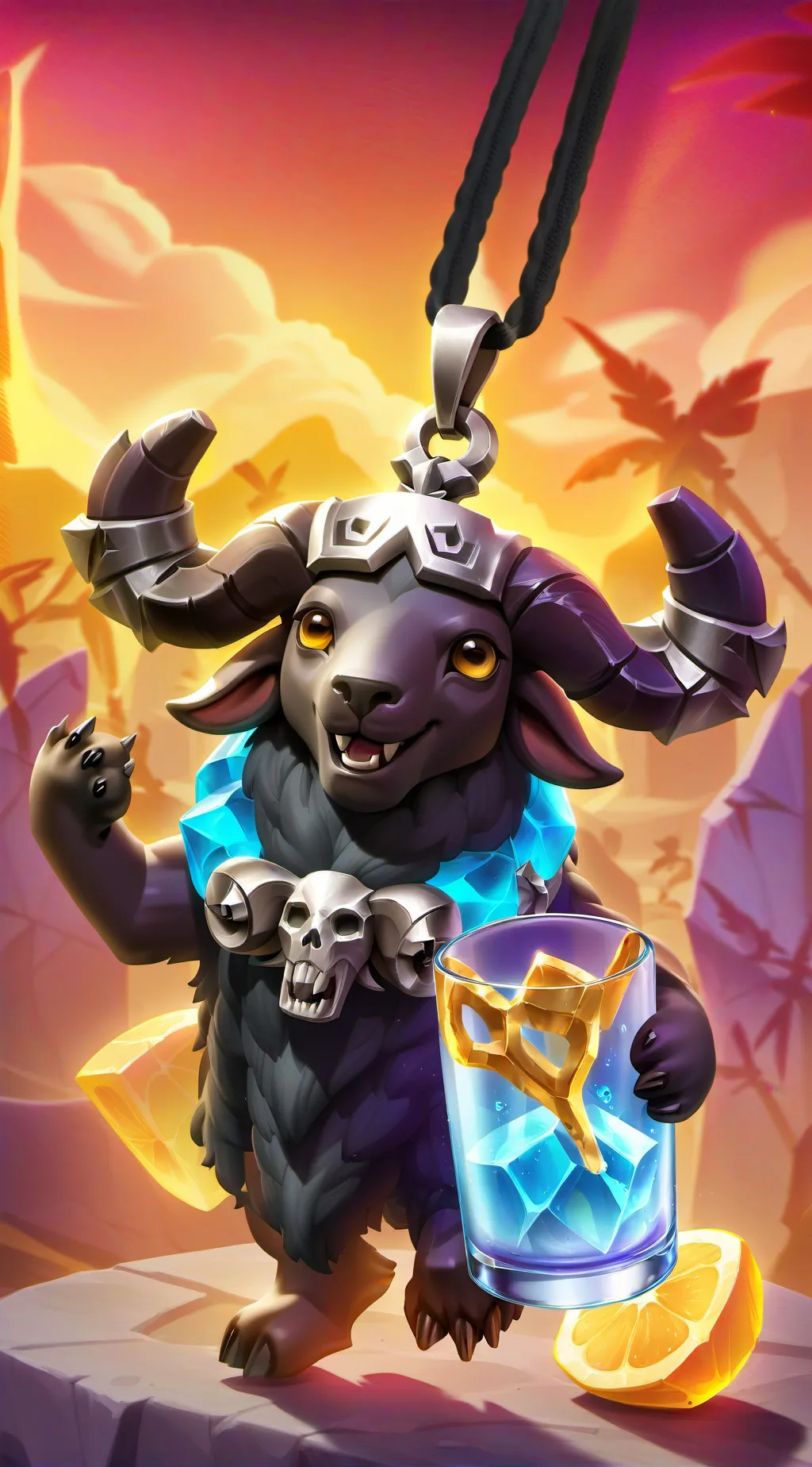 ai character: baba chops background