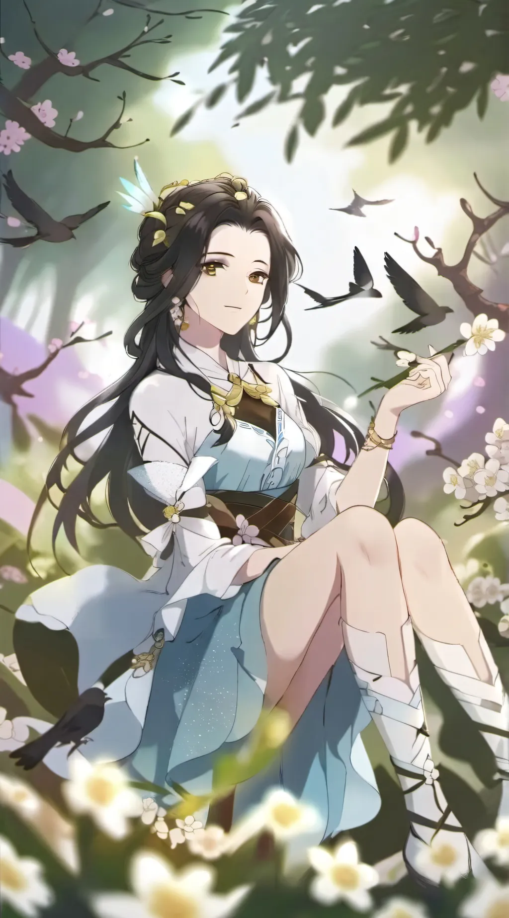 ai character: laui background