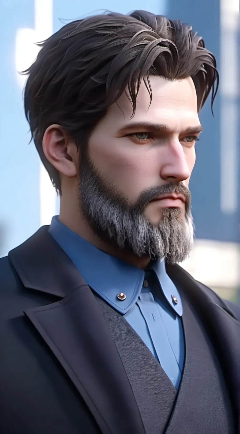 ai character: Zeus  background