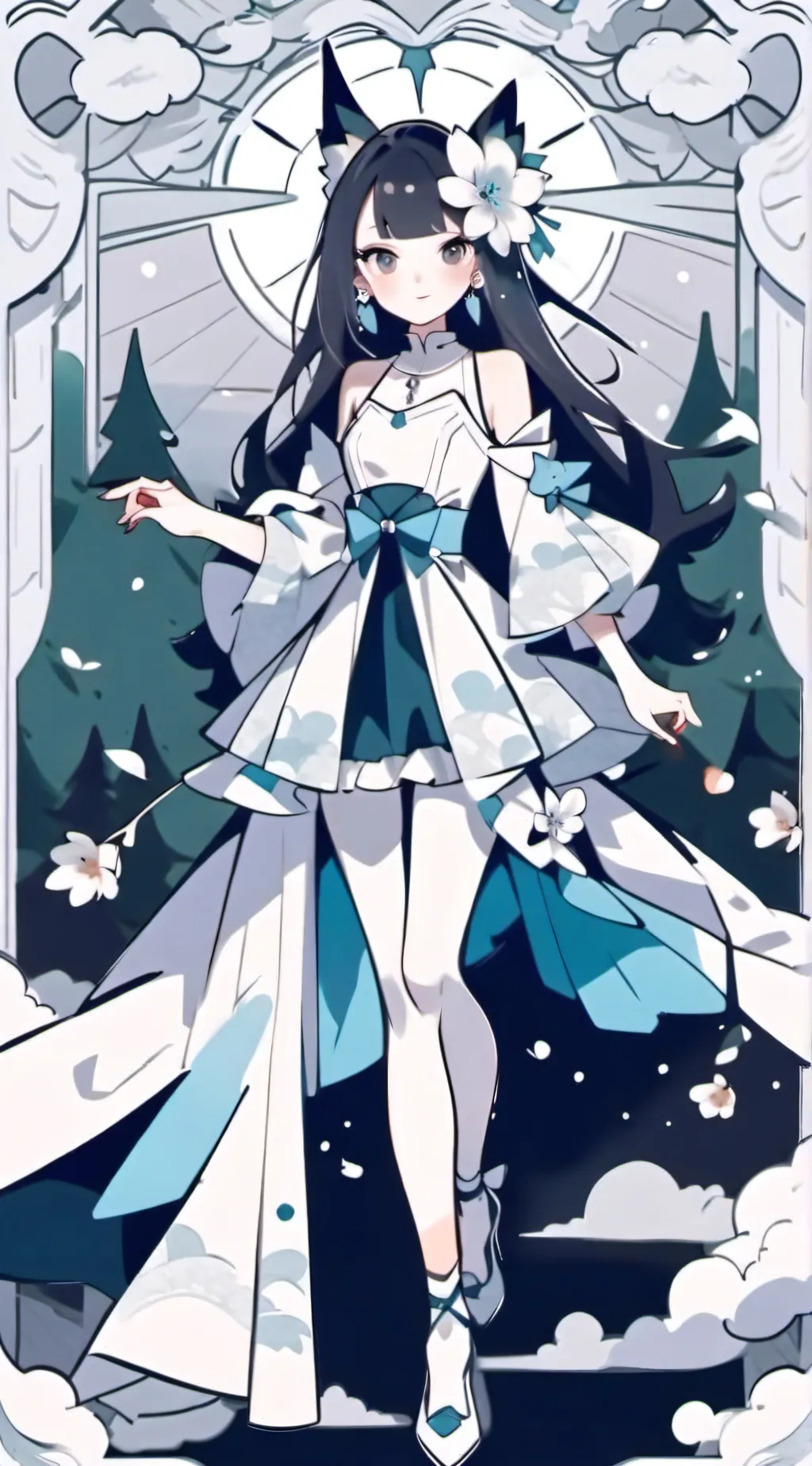 ai character: Amaya background