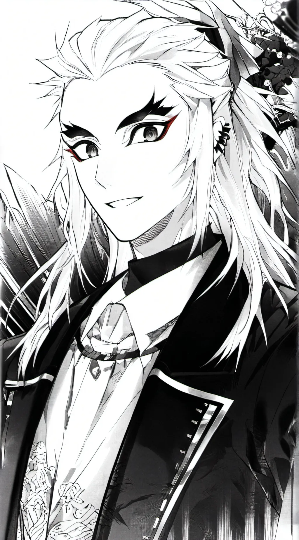 ai character: Rengoku background