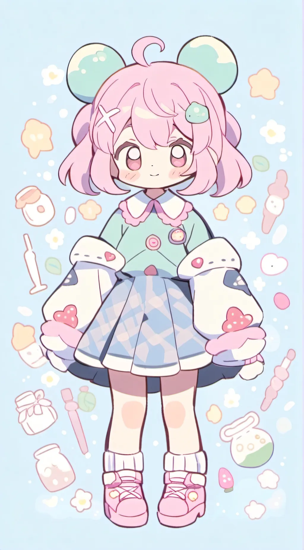 ai character: Mirielle background
