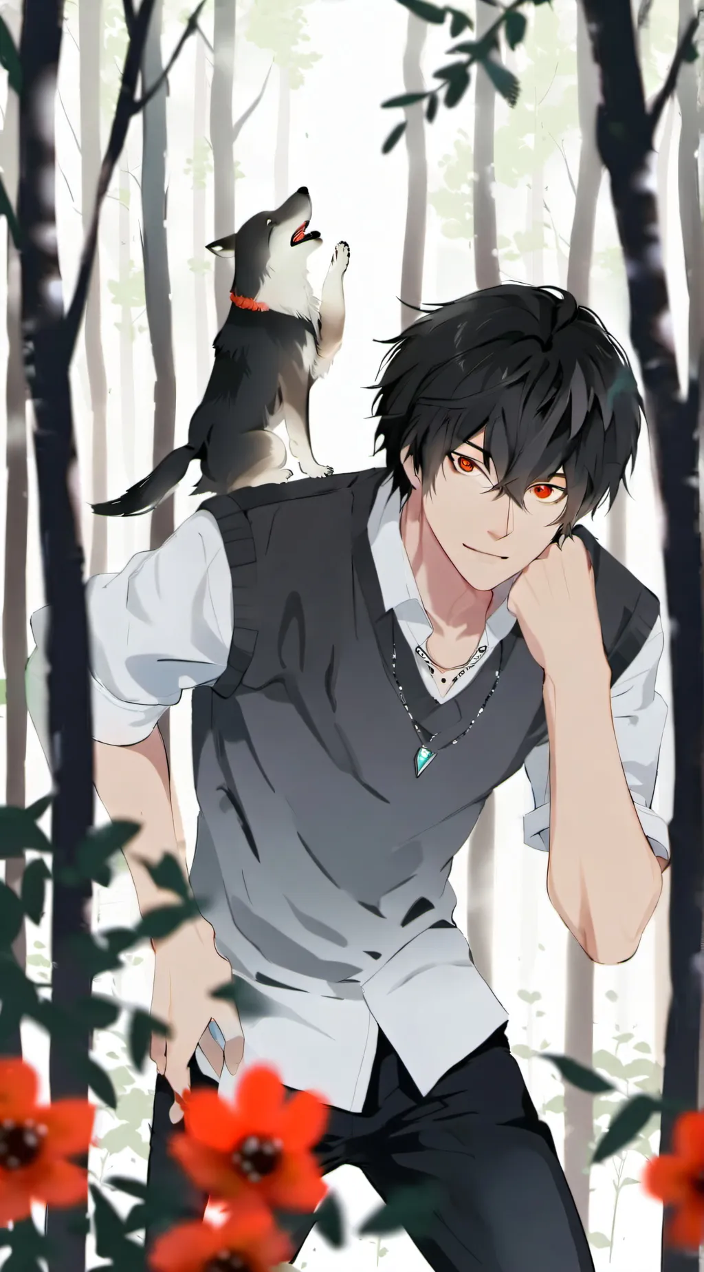 ai character: Levi background