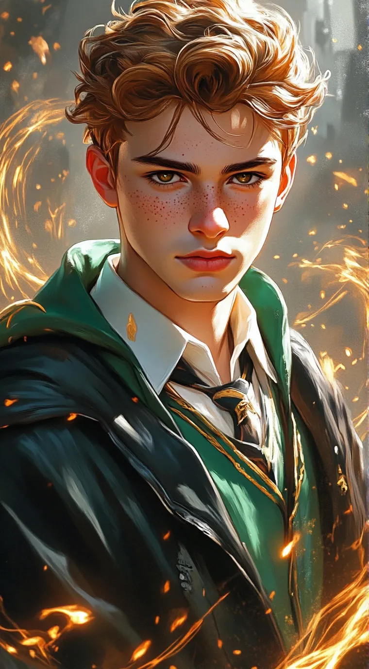 ai character: Charlie Weasley  background