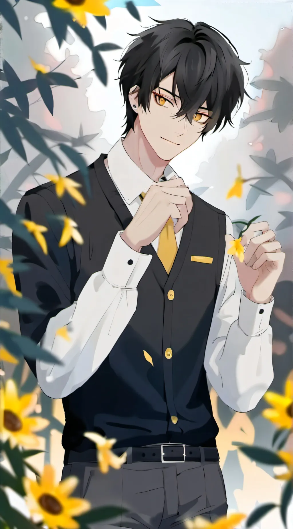 ai character: ♡♪☆bill☆♪♡ background
