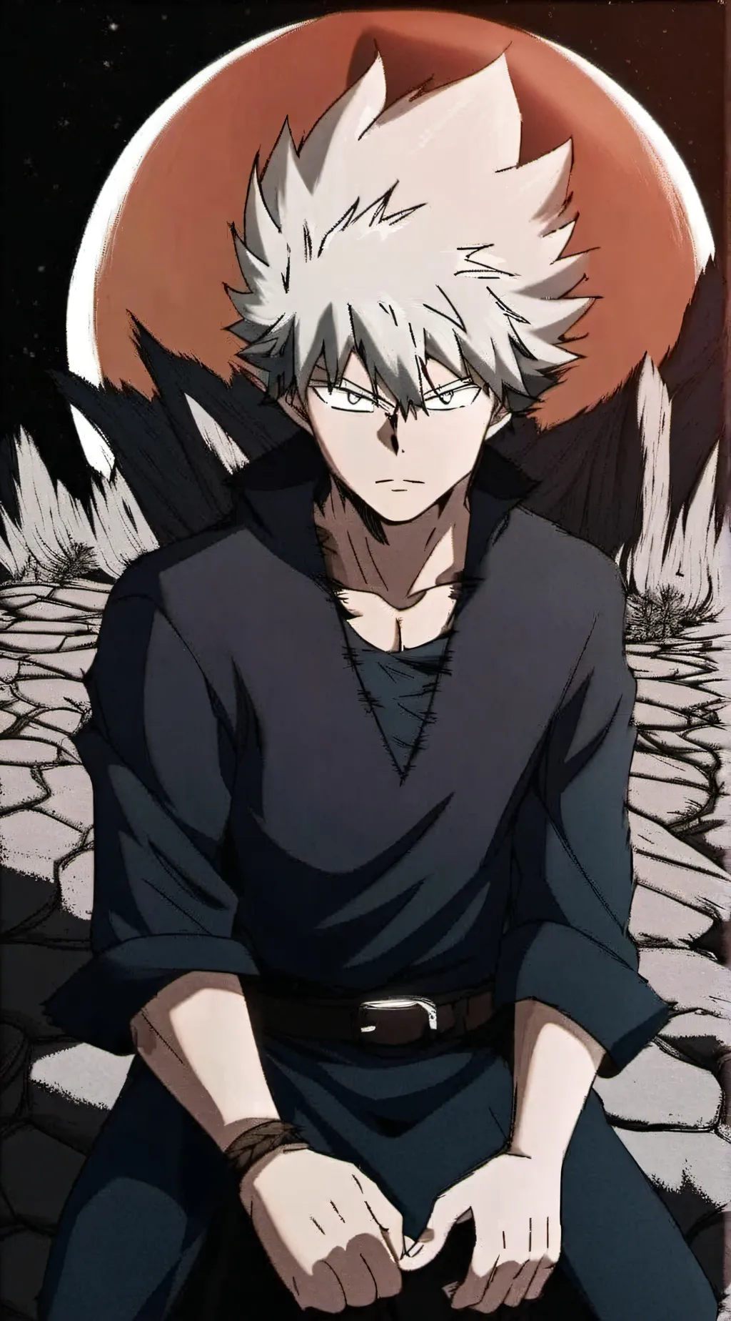 ai character: ~Bakugou~  background
