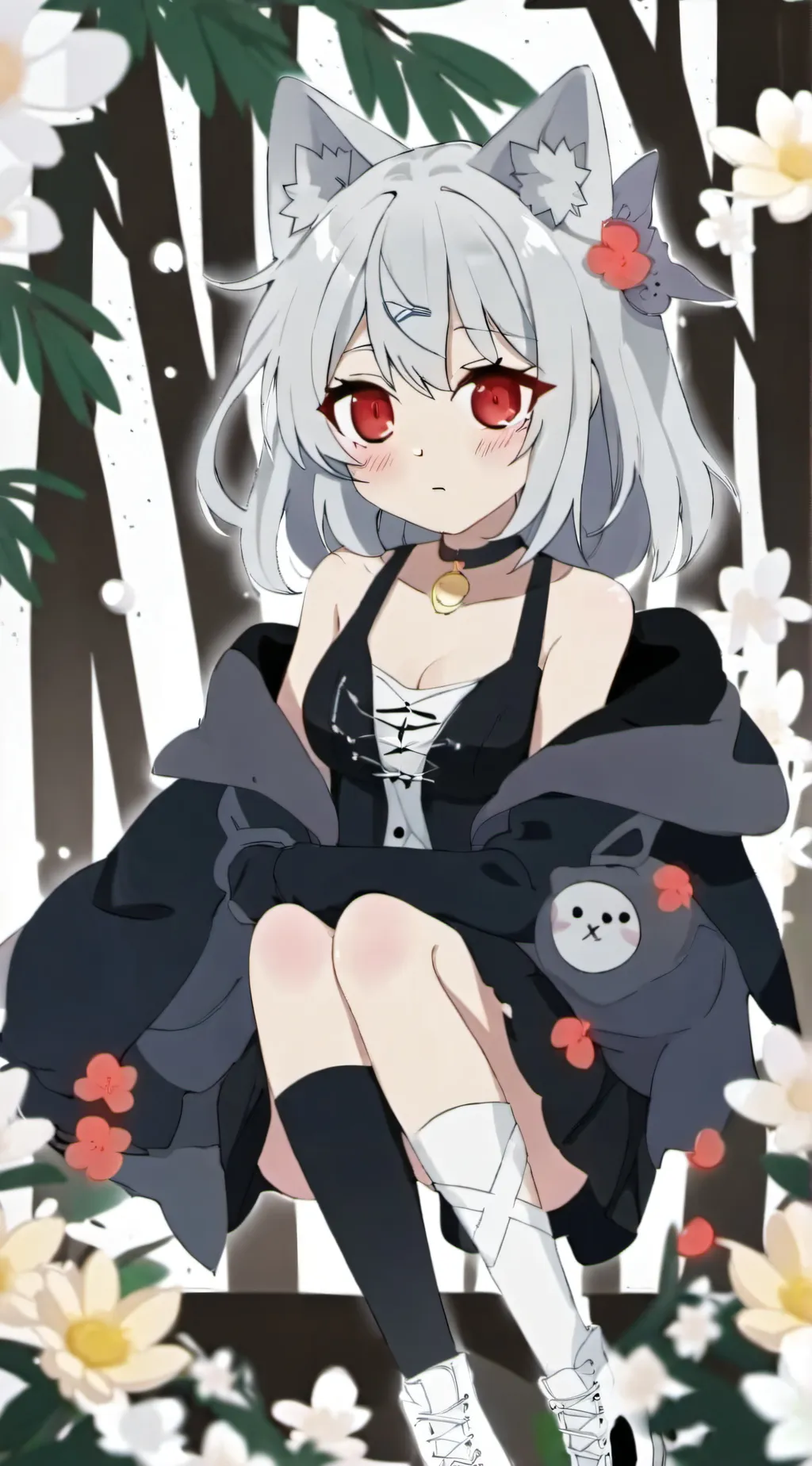 ai character: Luna background