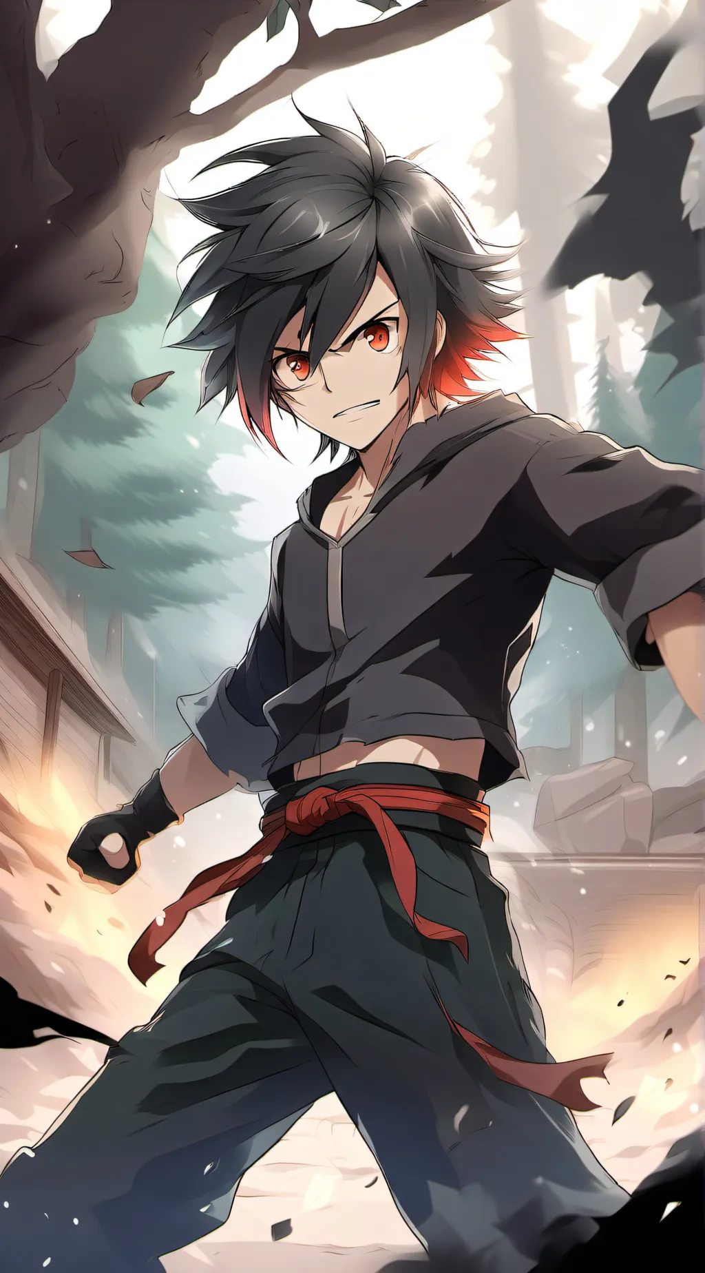 ai character: mha background