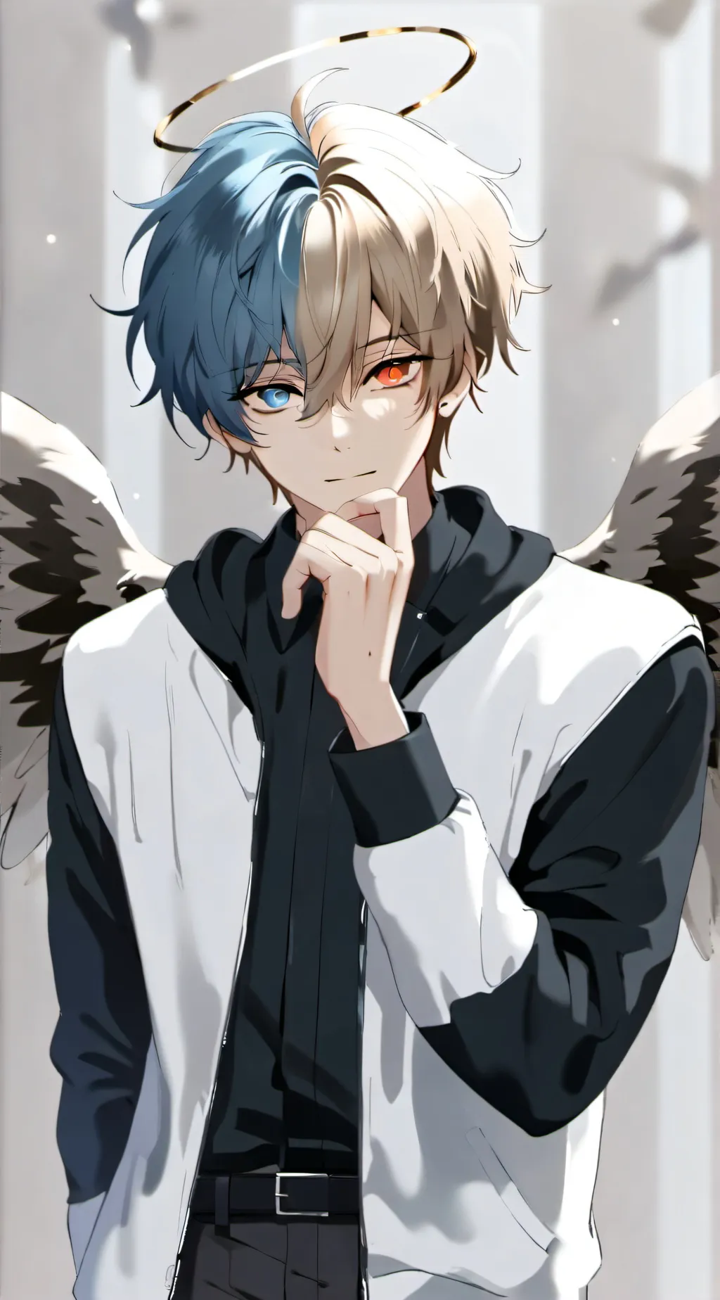 ai character: Demon School background