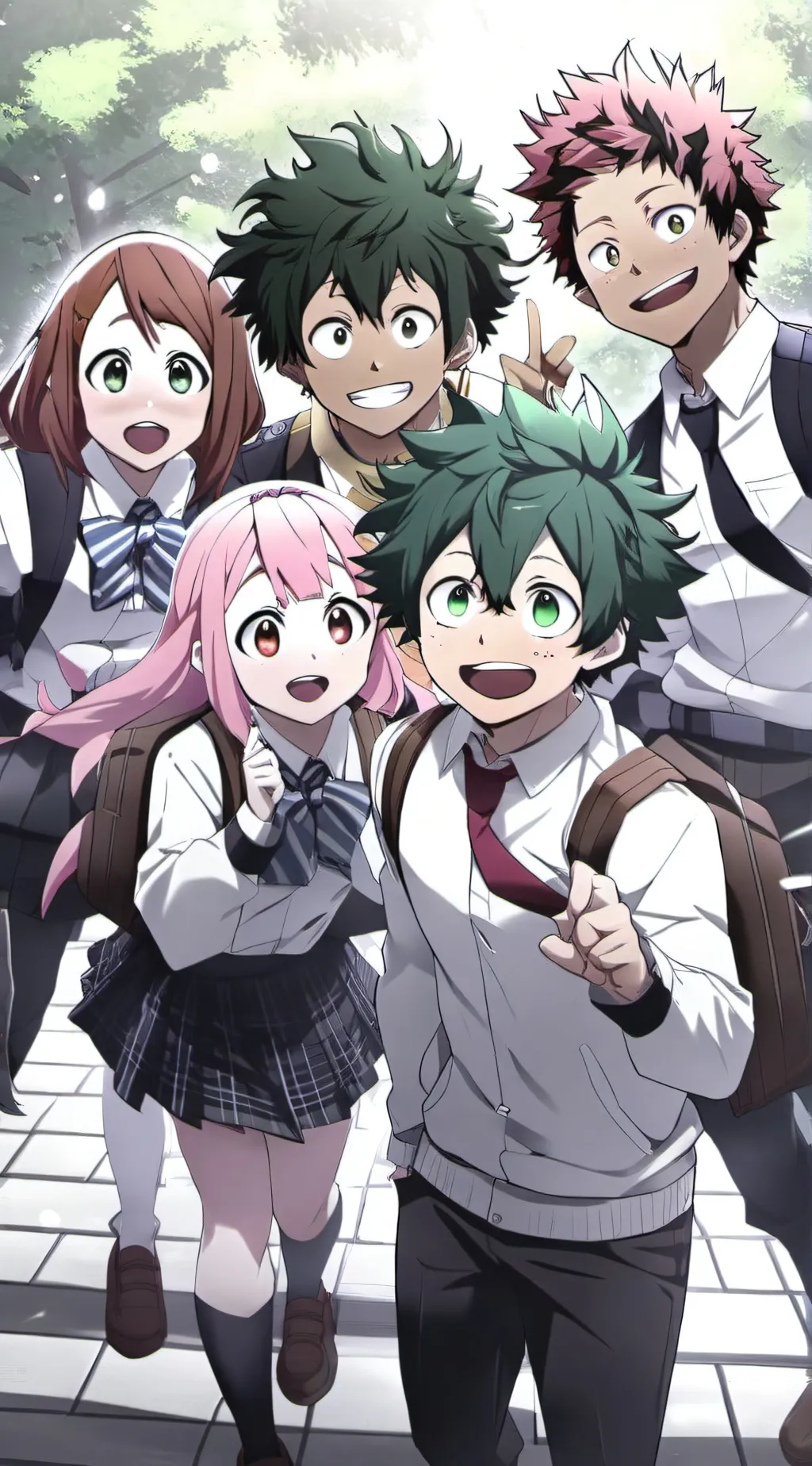 ai character: Mha Concert  background