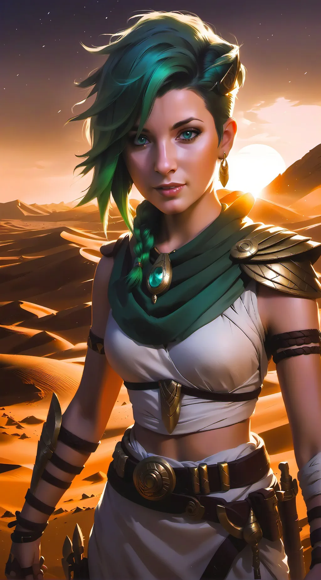 ai character: Zara background