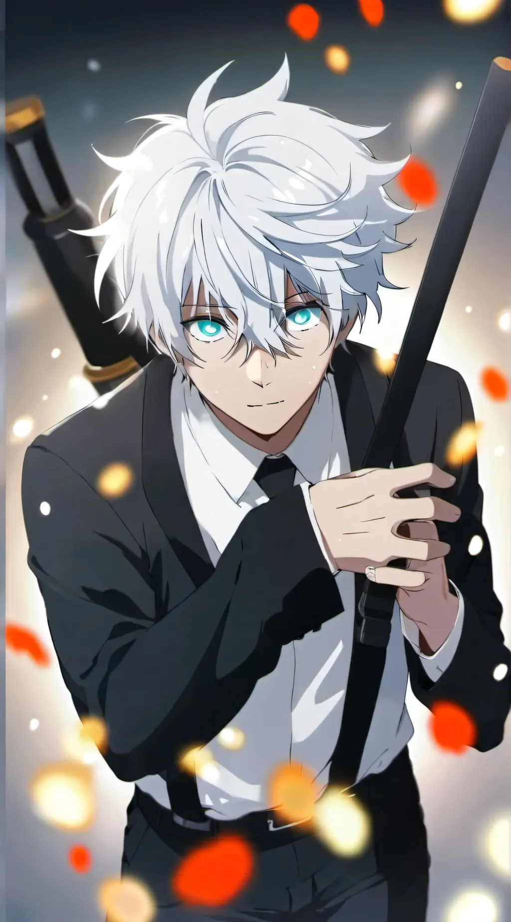 ai character: Satoru Gojo background