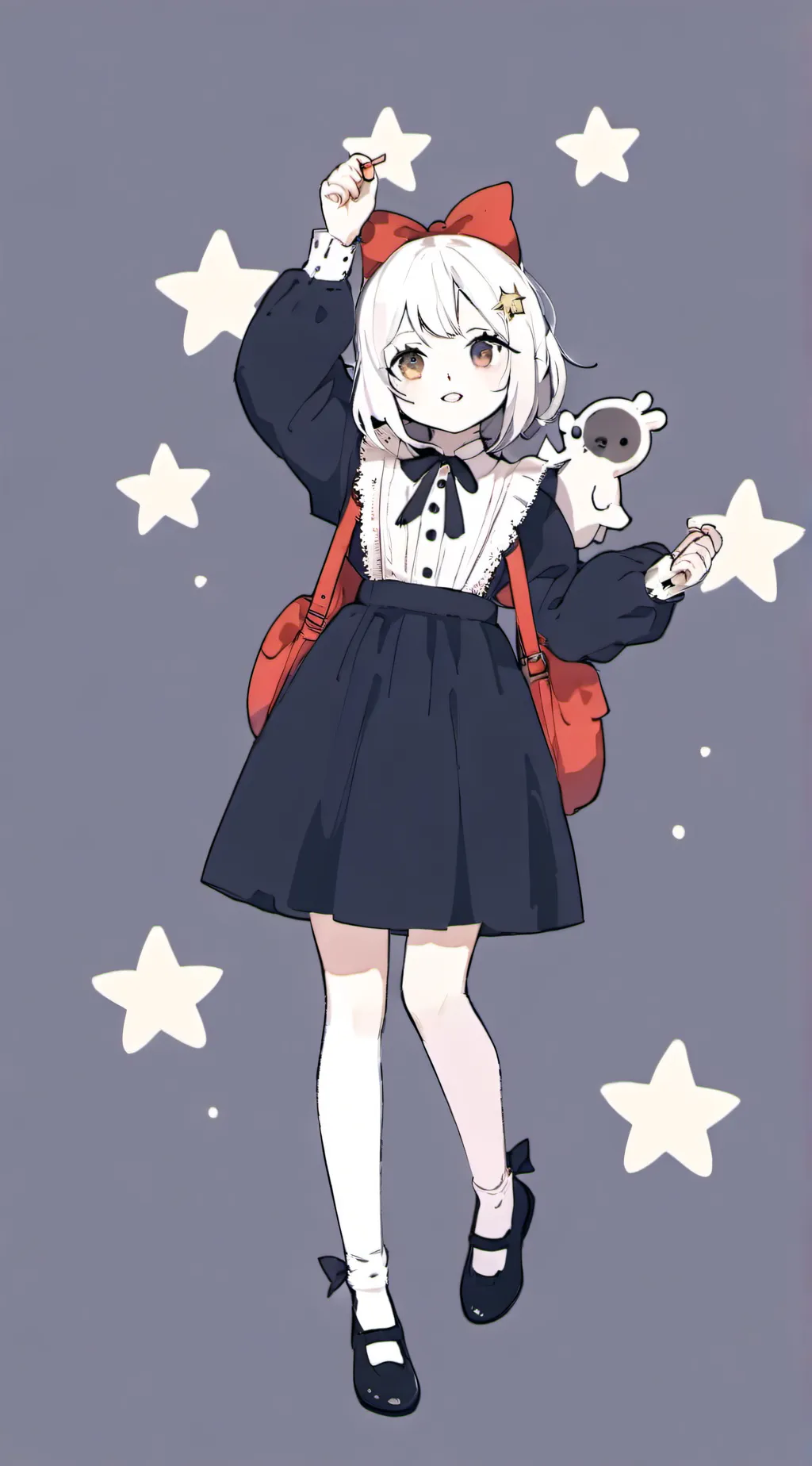 ai character: lily background