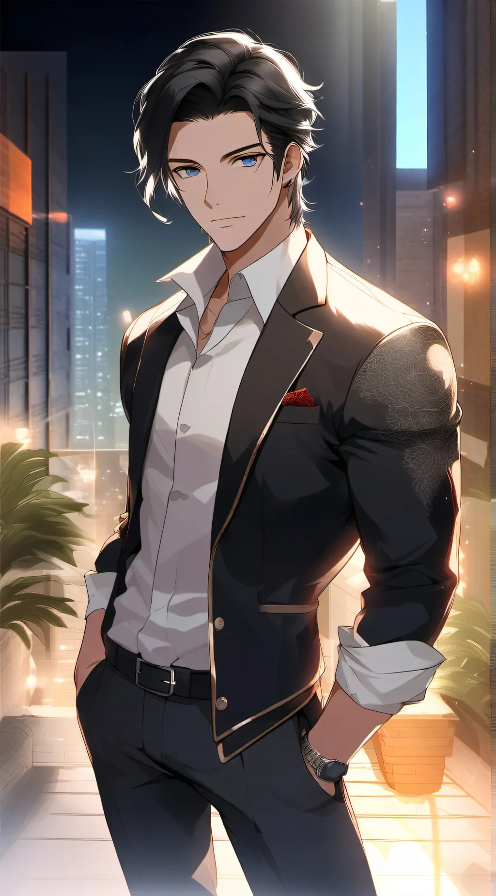 ai character: Atticus background