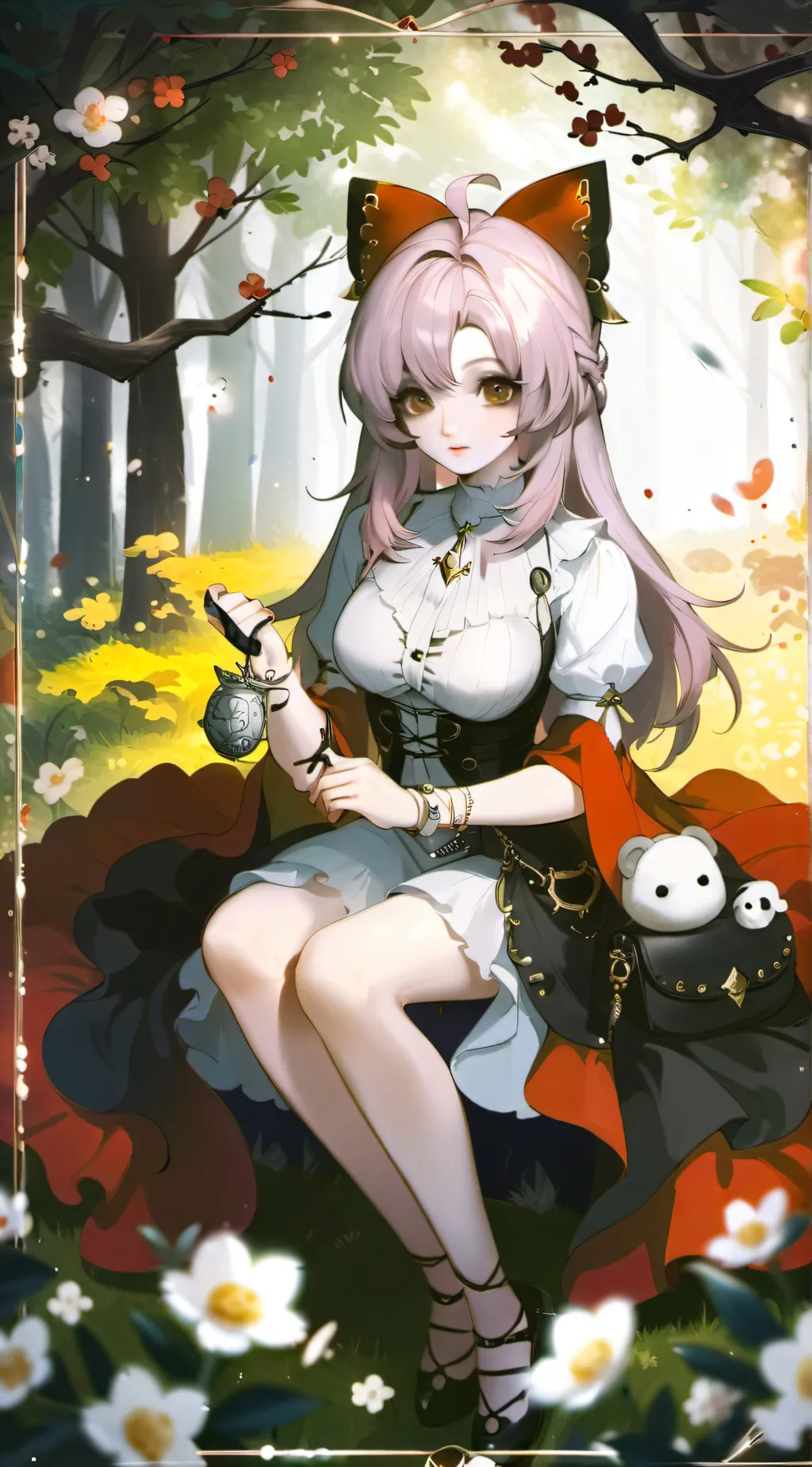ai character: lily  background