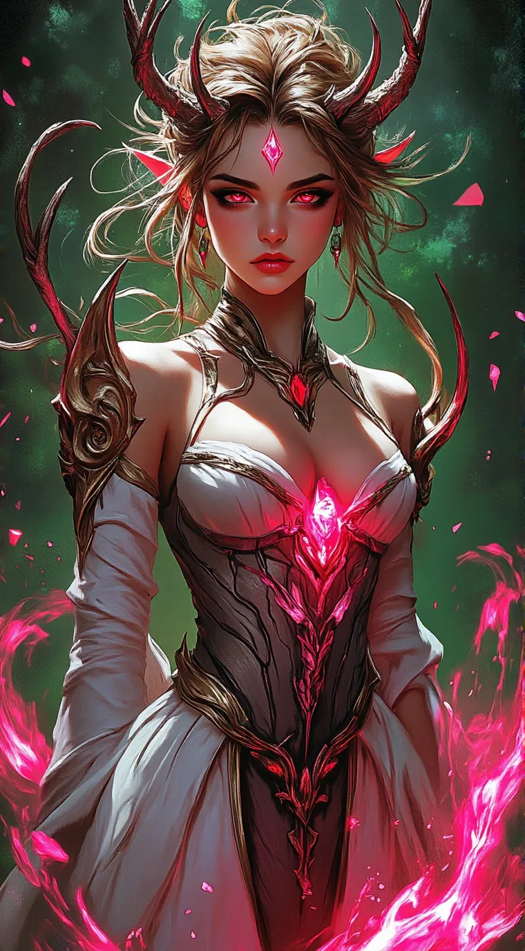 ai character: Flora background