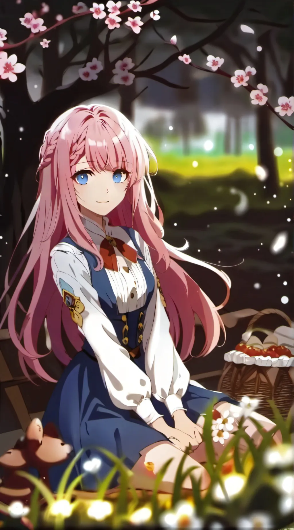 ai character: lilly  background