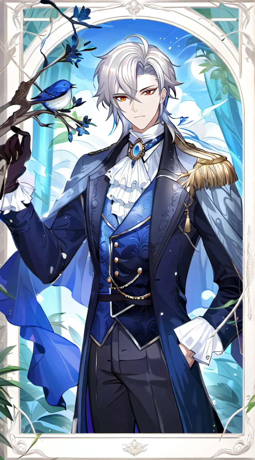 ai character: Marin background